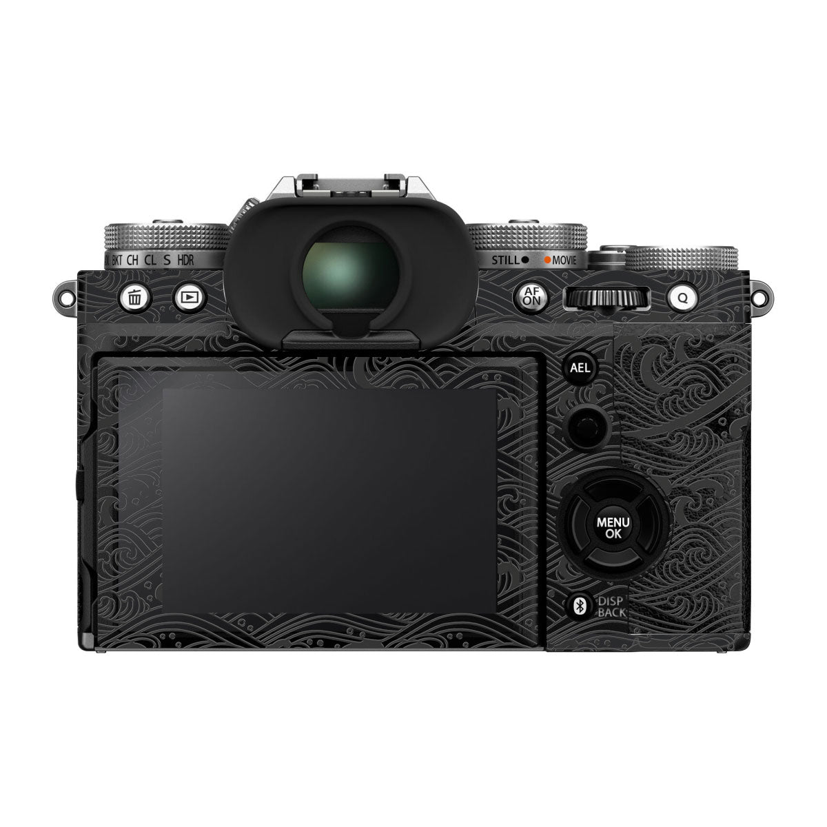 Textured Matte Charcoal FujiFilm X-T5 Camera Skin