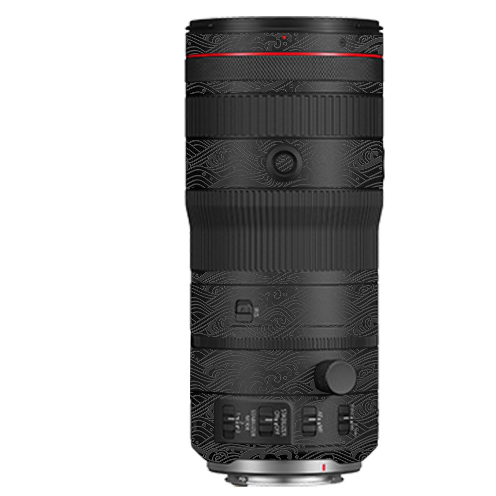 Textured Matte Charcoal Canon RF 70–200mm f/2.8 L IS USM Camera Lens Skin