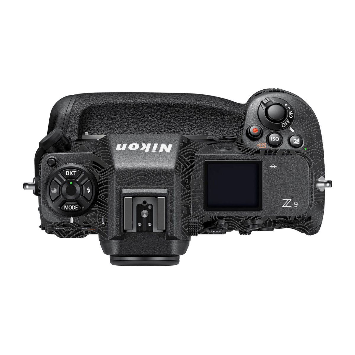 Textured Matte Charcoal Nikon Z9 Camera Skin