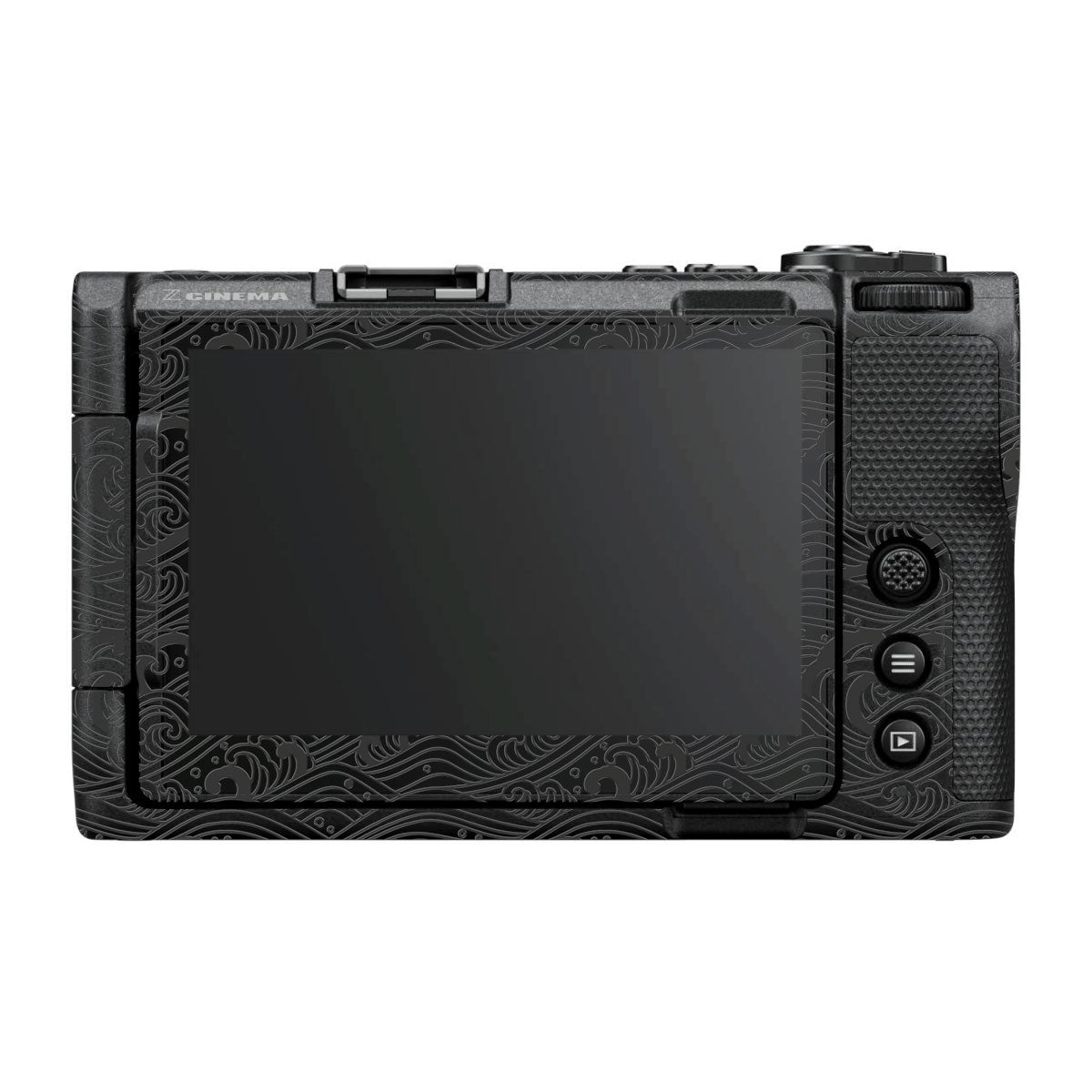 Textured Matte Charcoal Nikon ZR Camera Skin