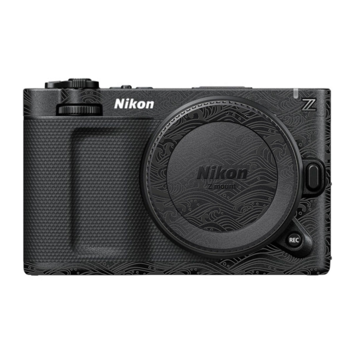 Textured Matte Charcoal Nikon ZR Camera Skin
