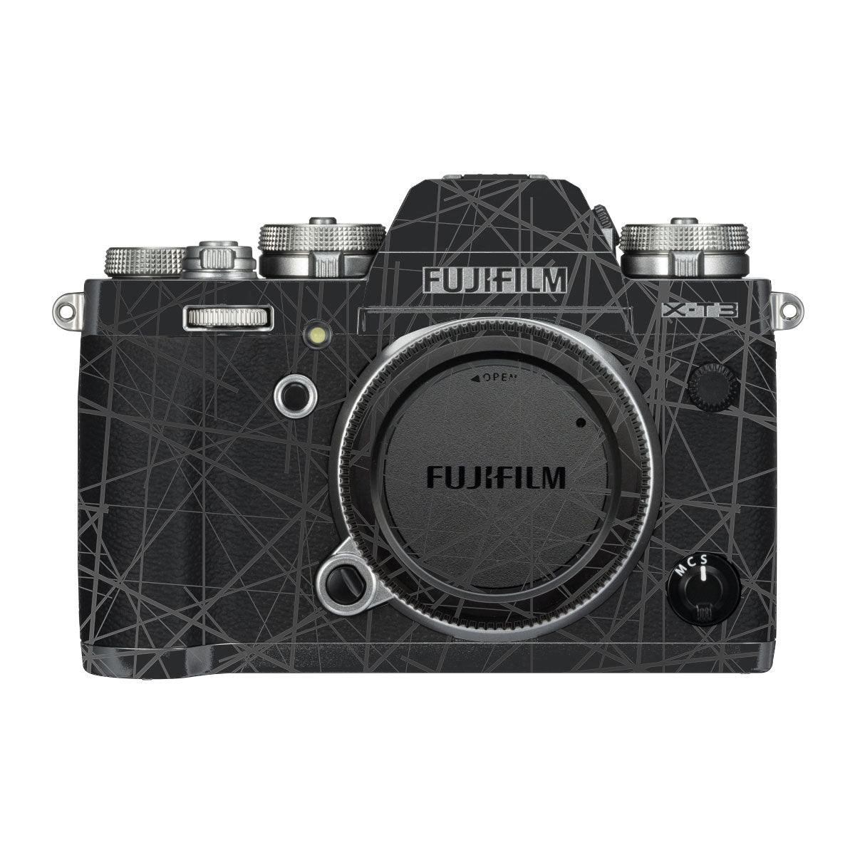 Textured Matte Graphite FujiFilm X-T3 Camera Skin