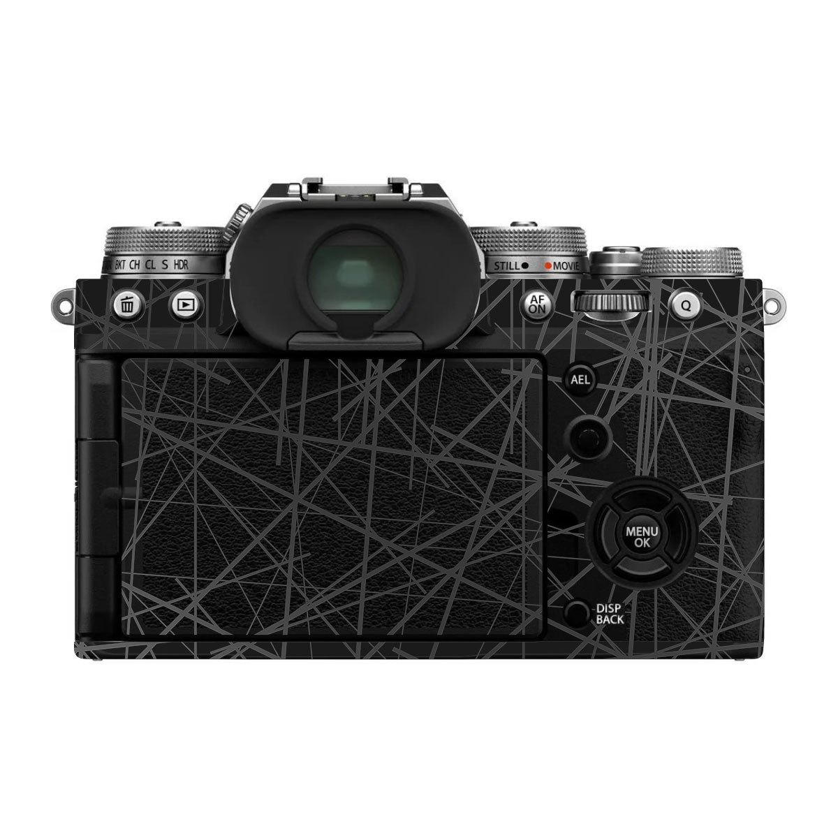 Textured Matte Graphite FujiFilm X-T4 Camera Skin