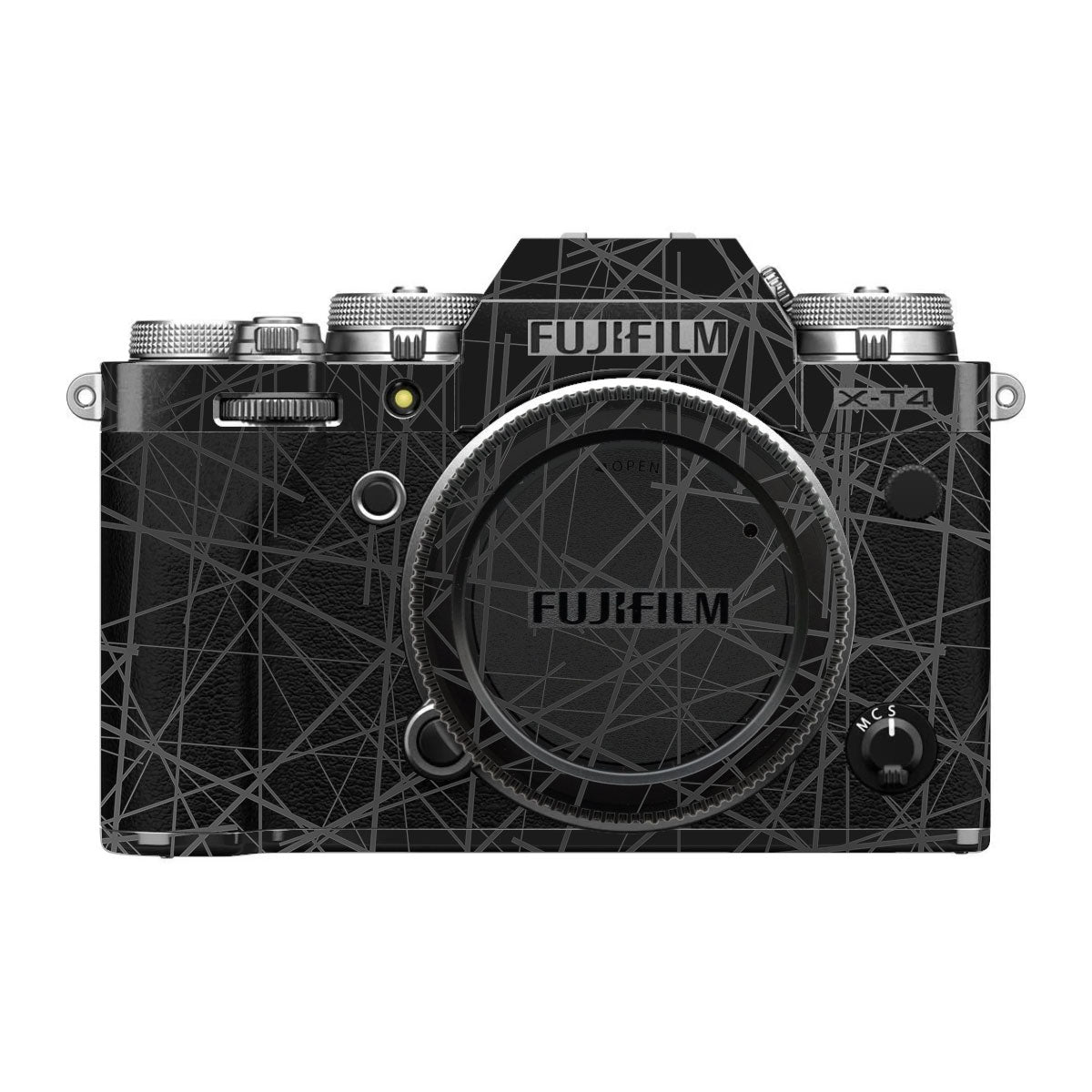 Textured Matte Graphite FujiFilm X-T4 Camera Skin
