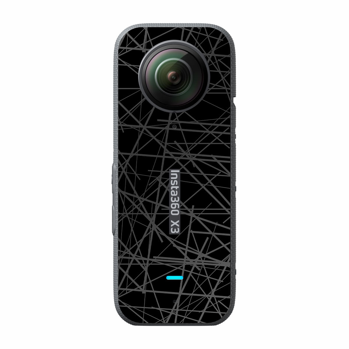 Textured Matte Graphite Insta360 X3 Camera Skin
