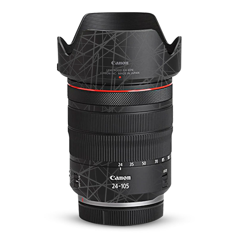 Textured Matte Graphite Canon RF 24–105mm f/4L IS USM Camera Lens Skin