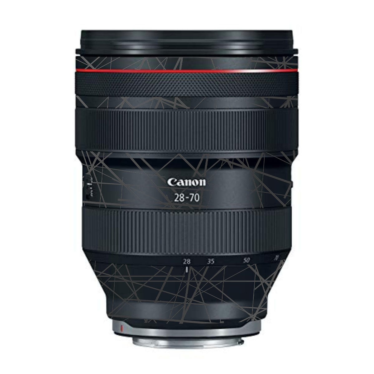 Textured Matte Graphite Canon RF 28-70mm F/2L USM Camera Lens Skin