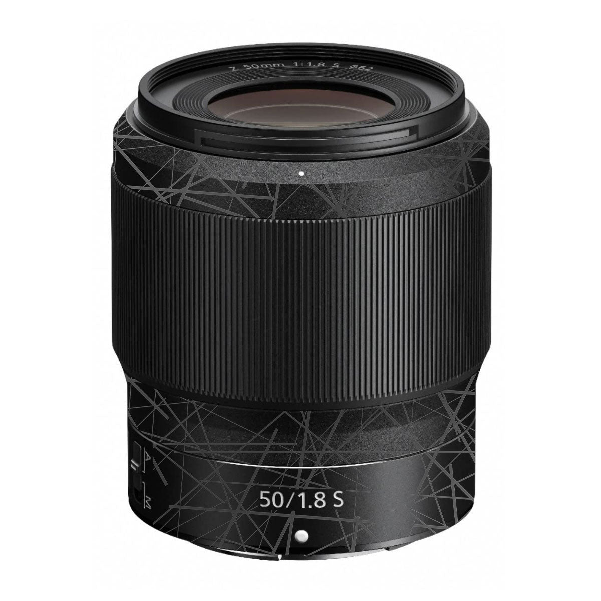 Textured Matte Graphite Nikon Nikkor Z 50mm F/1.8 S Camera Lens Skin
