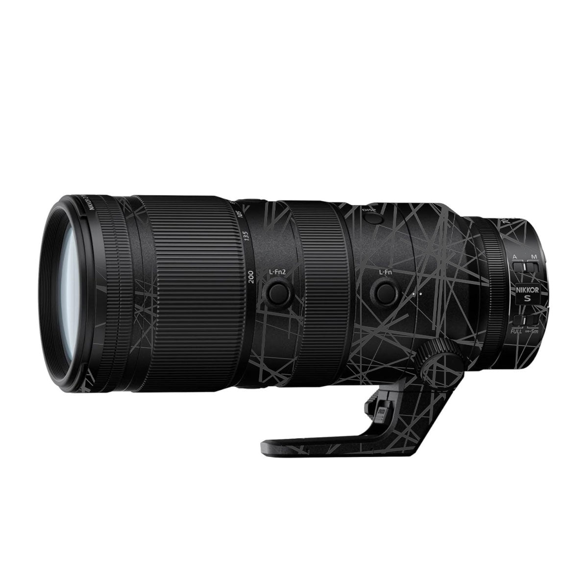Textured Matte Graphite Nikon Nikkor Z 70-200mm F/2.8 Camera Lens Skin