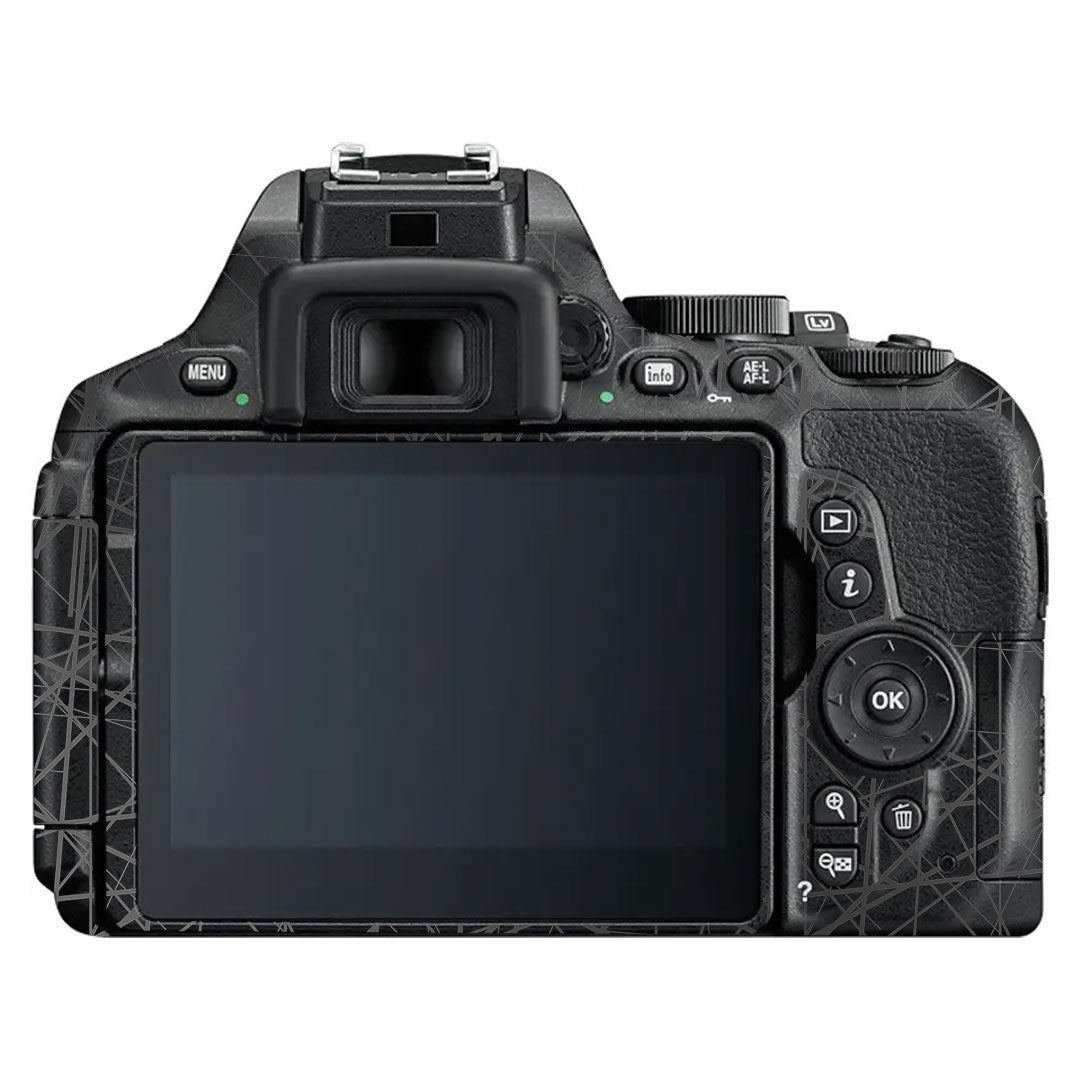 Textured Matte Graphite Nikon D5600 Camera Skin