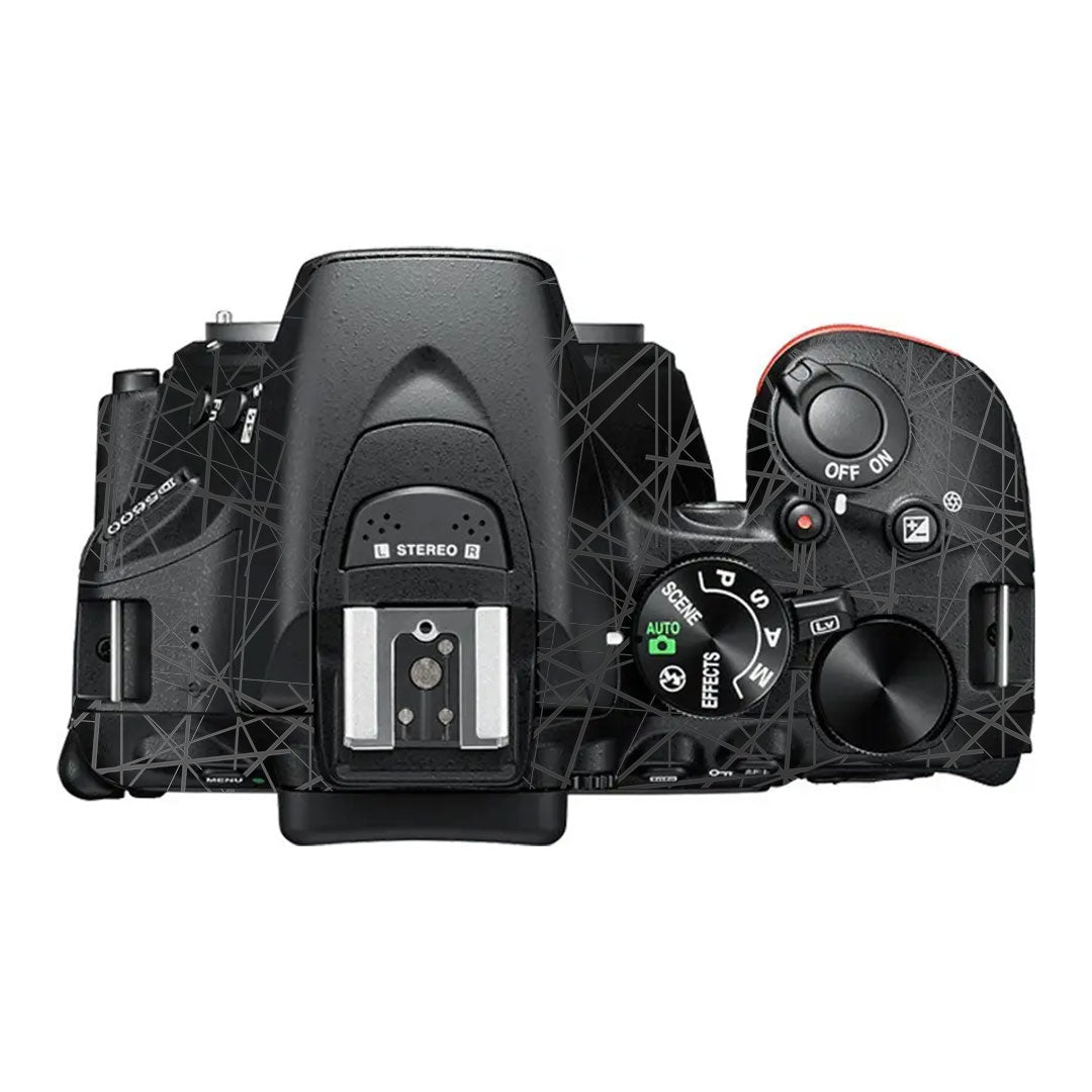 Textured Matte Graphite Nikon D5600 Camera Skin