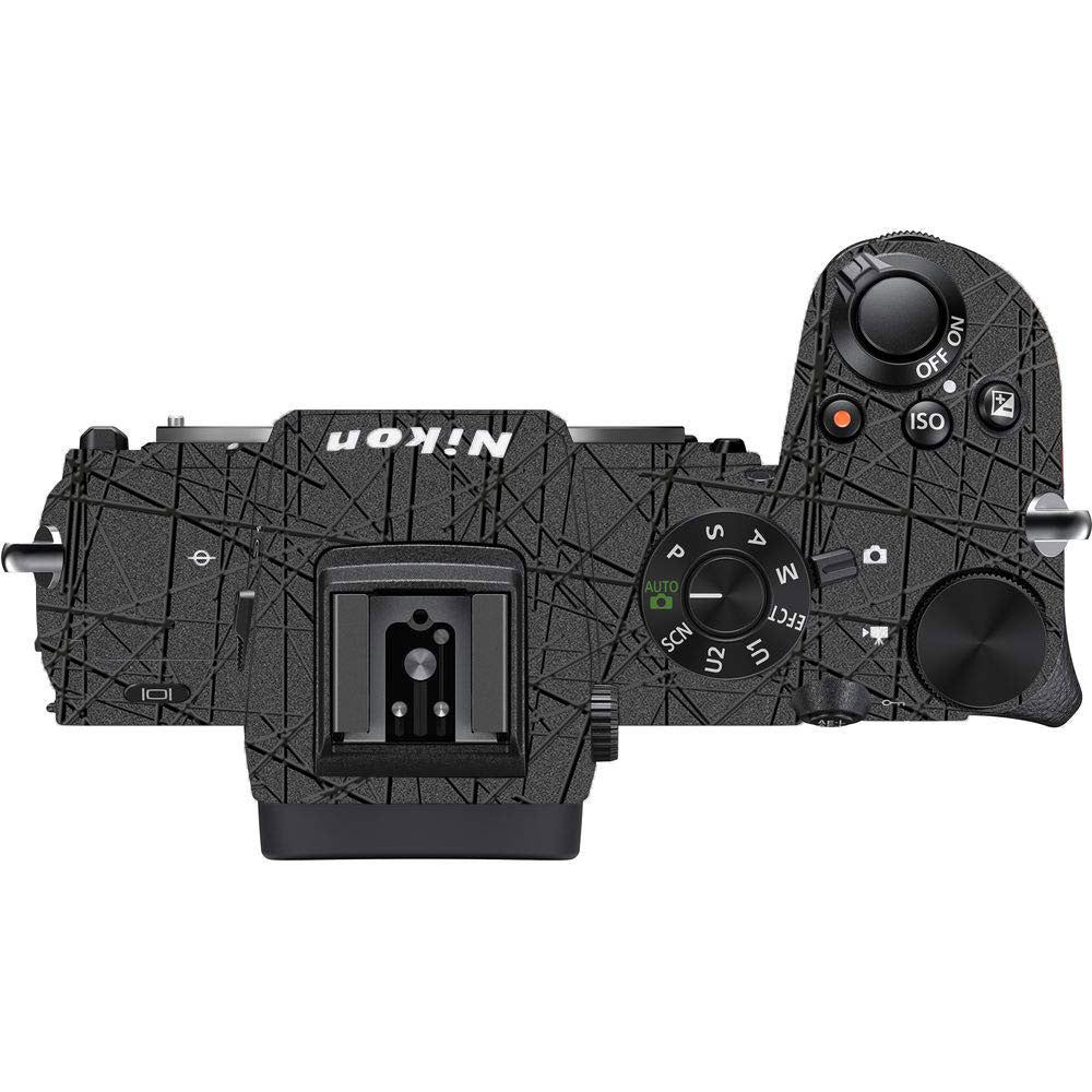 Textured Metallic Steel Grain Nikon Z50 Camera Skin