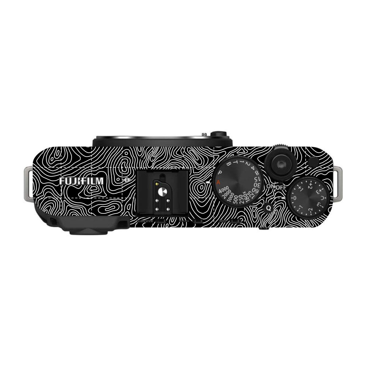 Textured Midnight Slate FujiFilm X-E4 Camera Skin