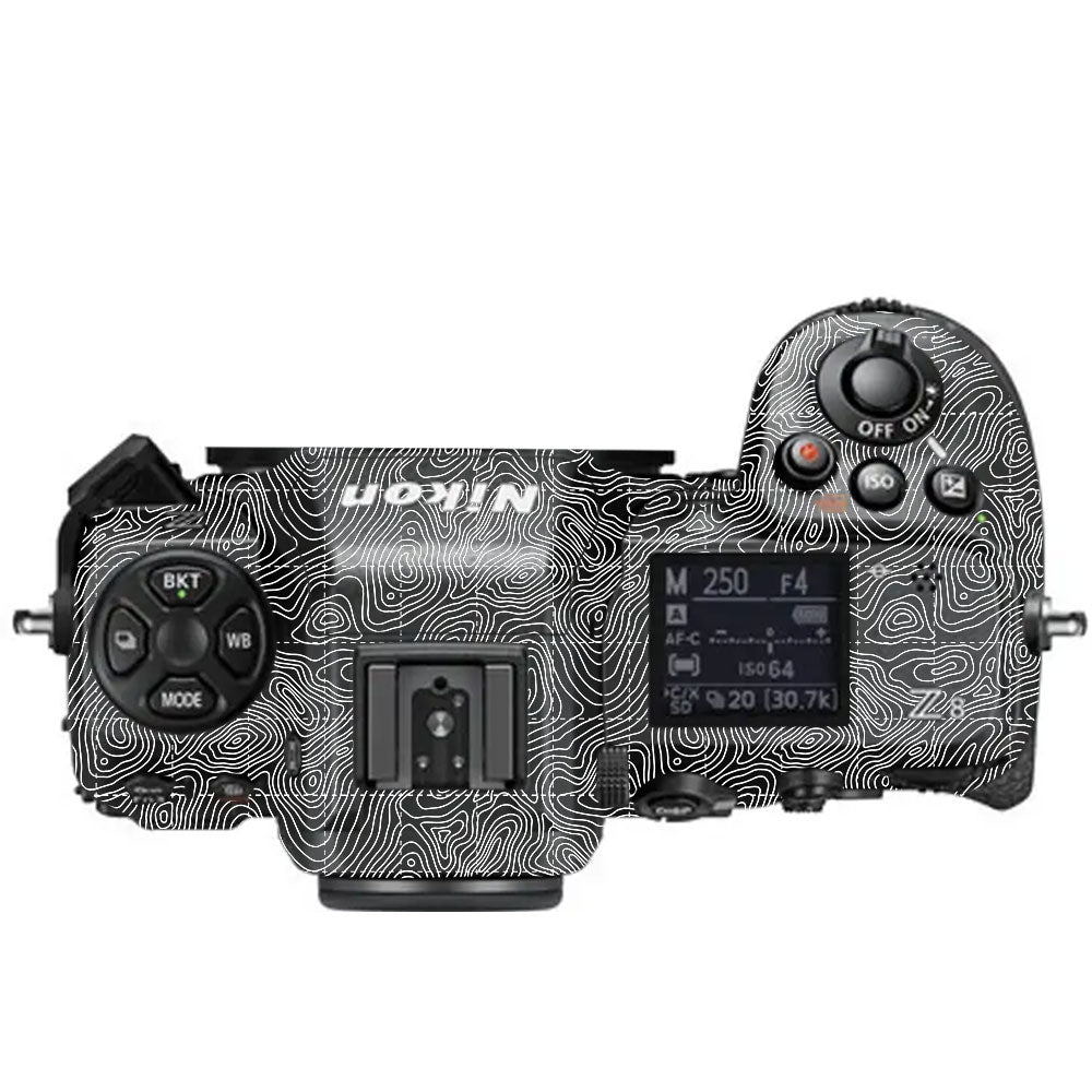 Textured Midnight Slate Nikon Z8 Camera Skin