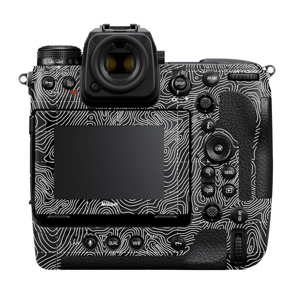 Textured Midnight Slate Nikon Z9 Camera Skin