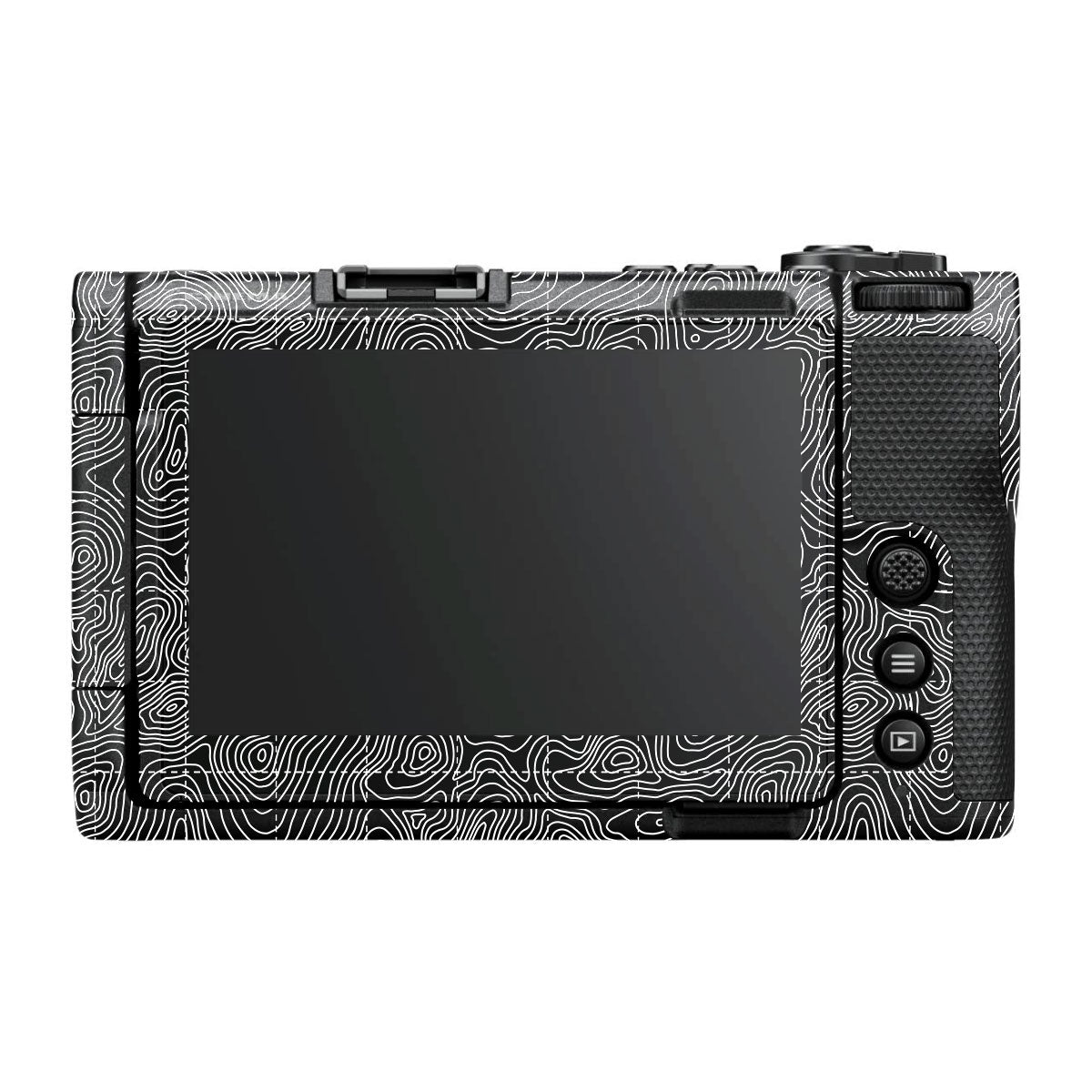 Textured Midnight Slate Nikon ZR Camera Skin