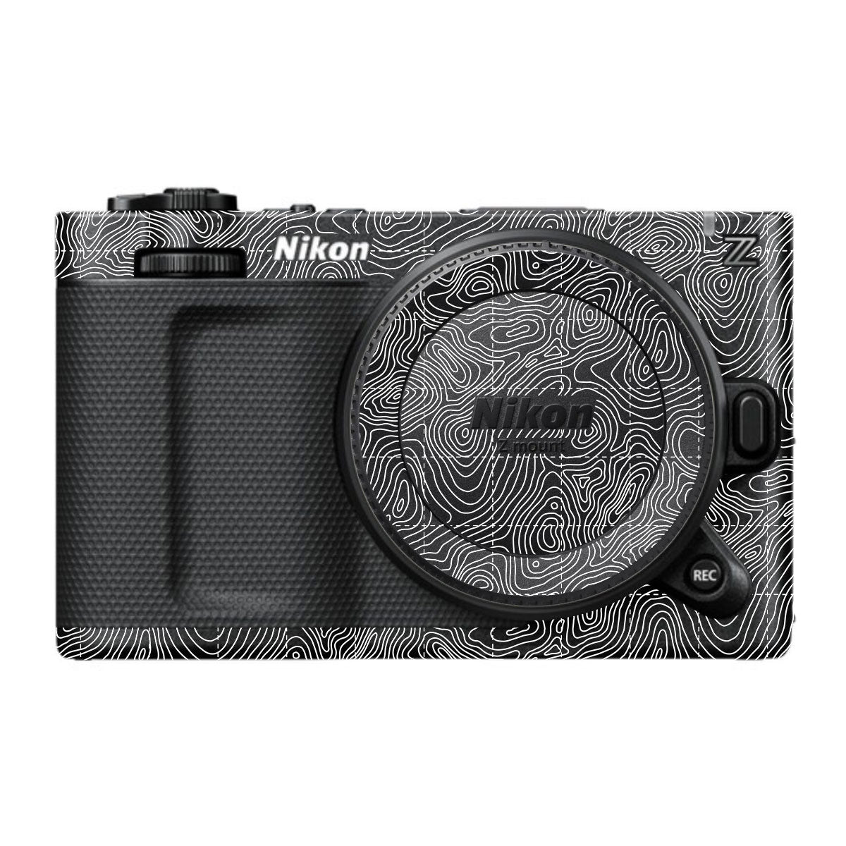 Textured Midnight Slate Nikon ZR Camera Skin