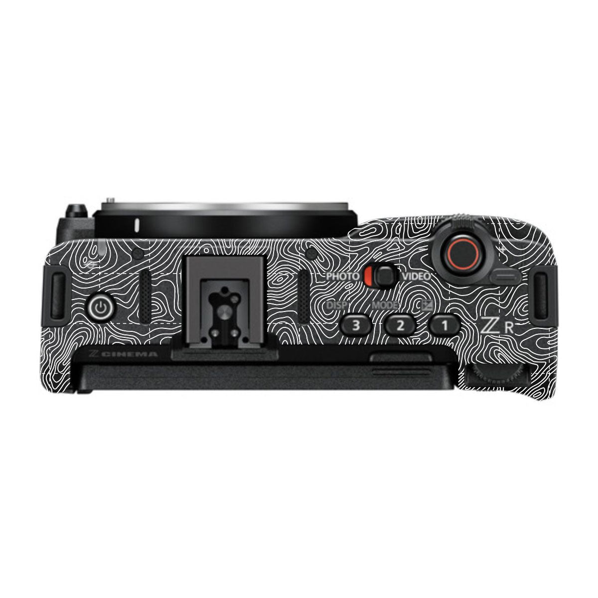 Textured Midnight Slate Nikon ZR Camera Skin