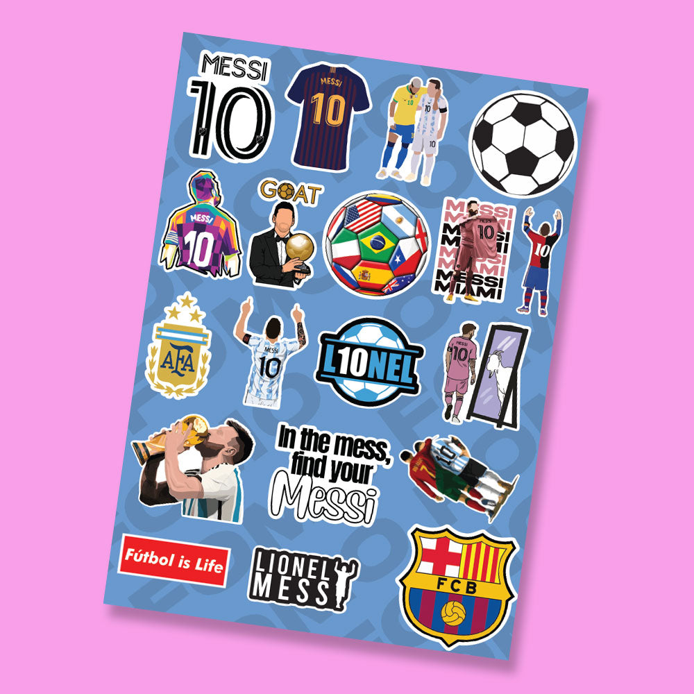 Lionel Messi Mini Sticker