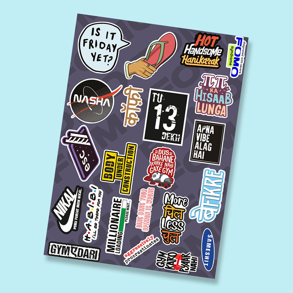 SassySnap Mini Stickers