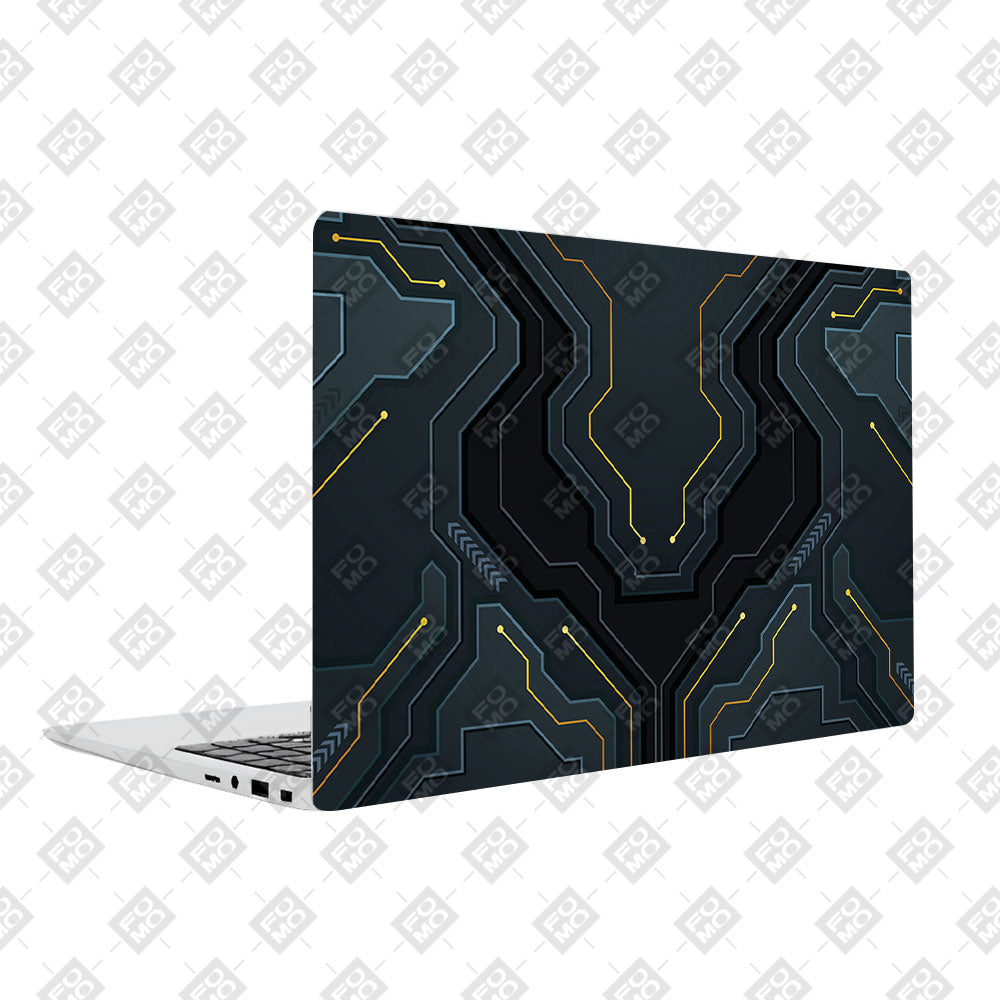 Futuristic Techno Samsung Galaxy Book 4 15.6 Laptop Skin