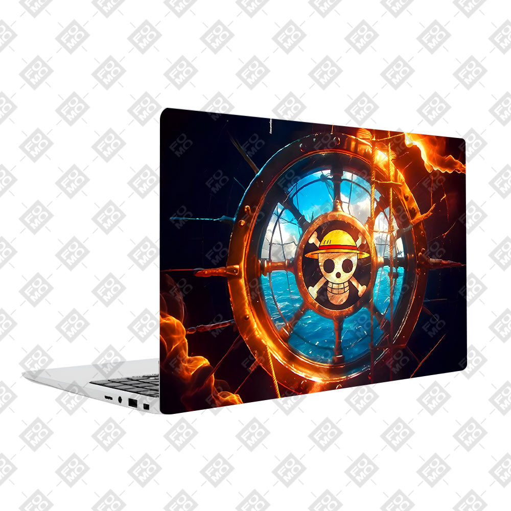 Anime Pirate Emblem Samsung Galaxy Book 4 15.6 Laptop Skin