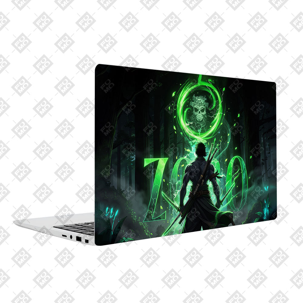 Zoro Green Aura Samsung Galaxy Book 4 15.6 Laptop Skin