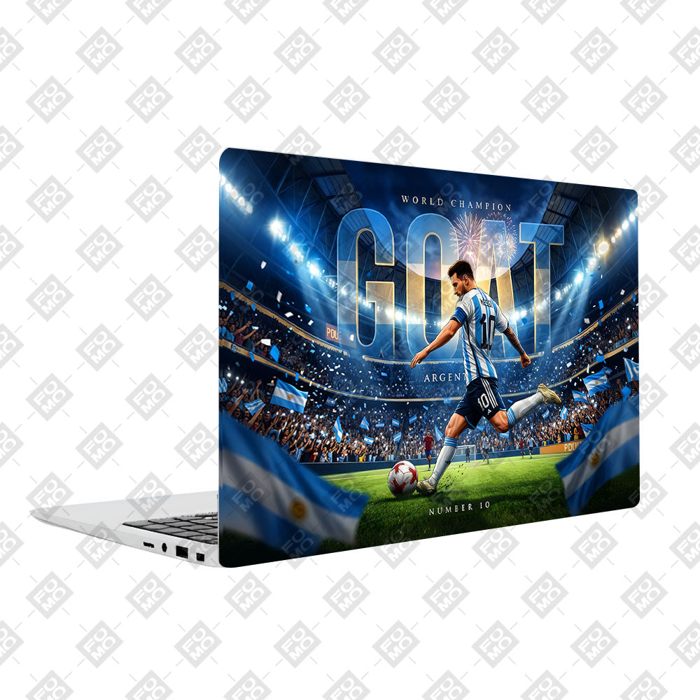 Messi World Champ Energy Samsung Galaxy Book 4 15.6 Laptop Skin