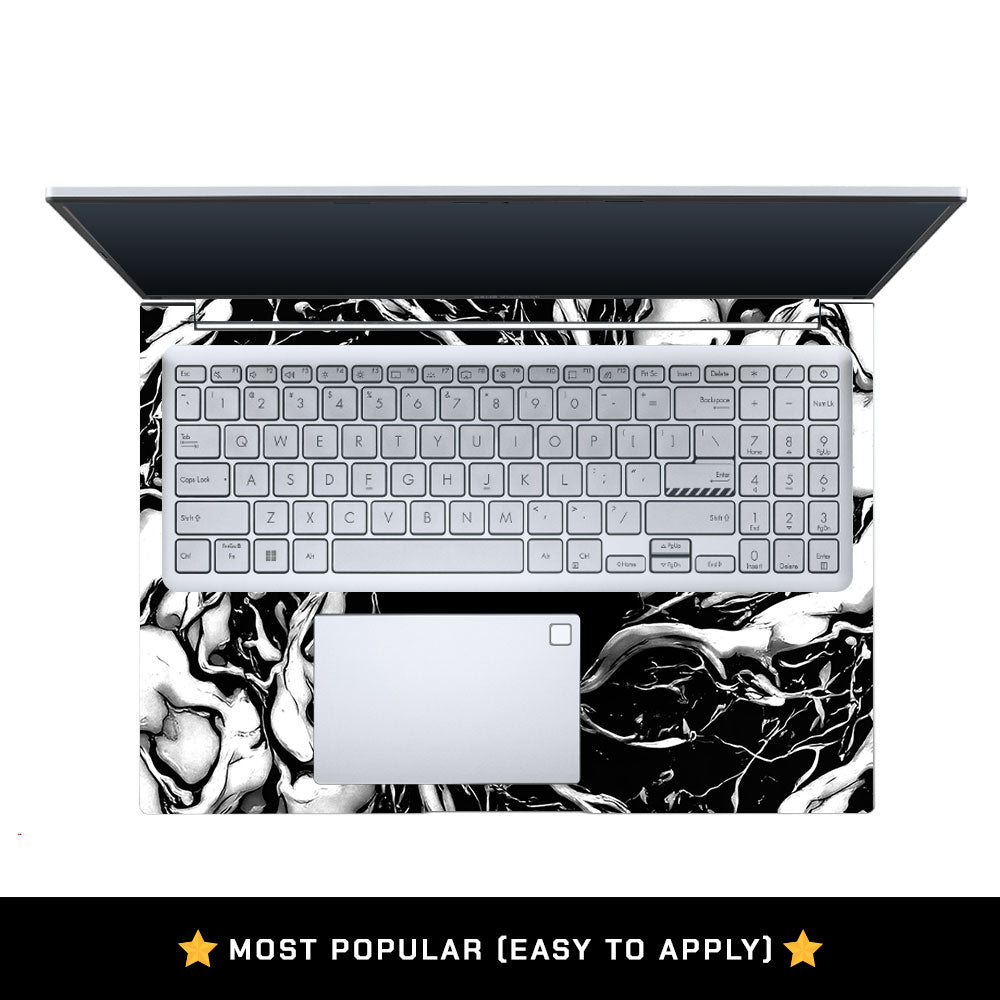 Black Web Hero Asus Vivobook 16 X1605V 3D Laptop Skin