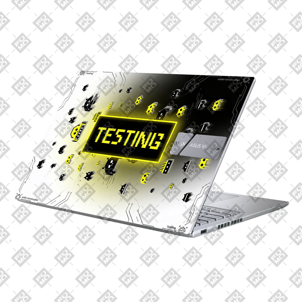 Testing Under Attack Asus Vivobook 16 X1605V 3D Laptop Skin