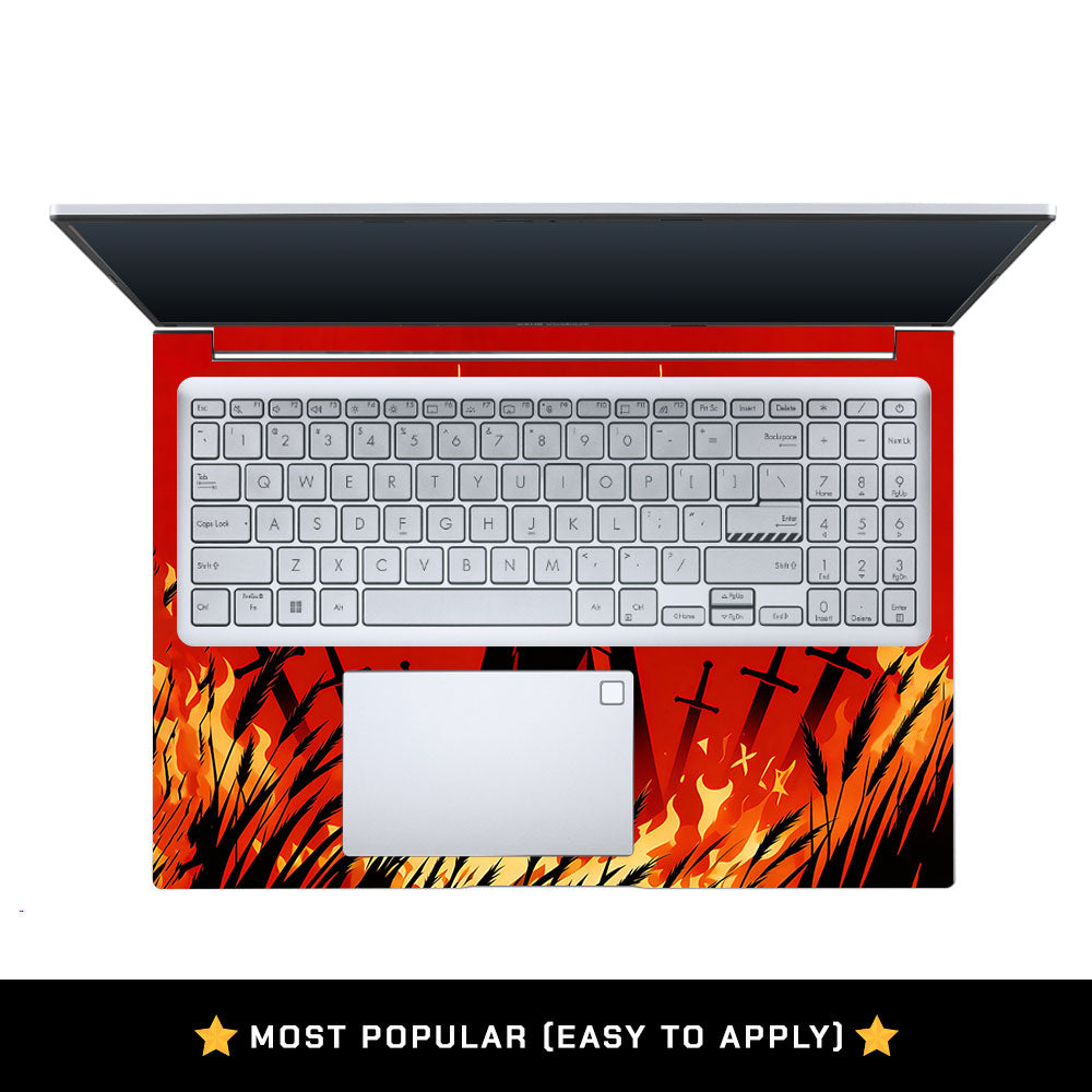 Knight of Flames Asus Vivobook 16 X1605V 3D Laptop Skin