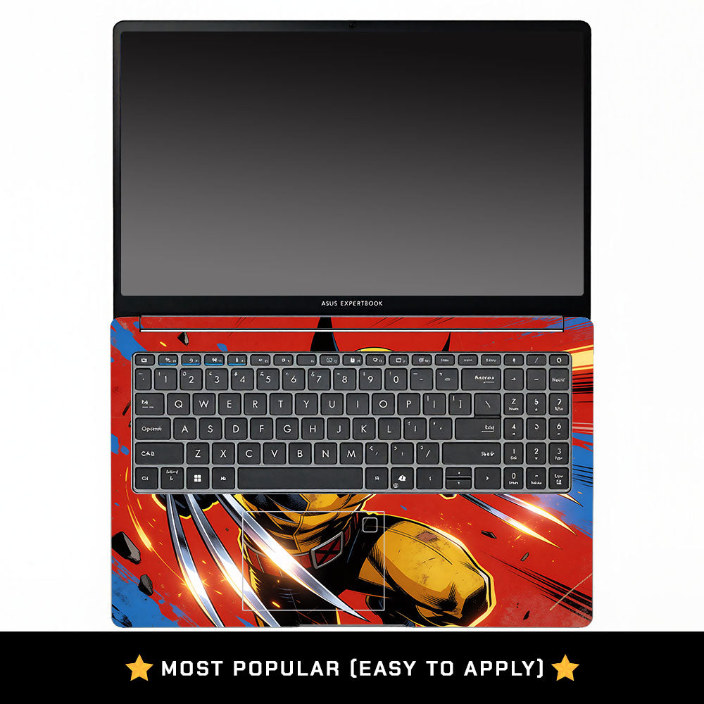 Claw Comic Hero Asus ExpertBook P1503 3D Laptop Skin