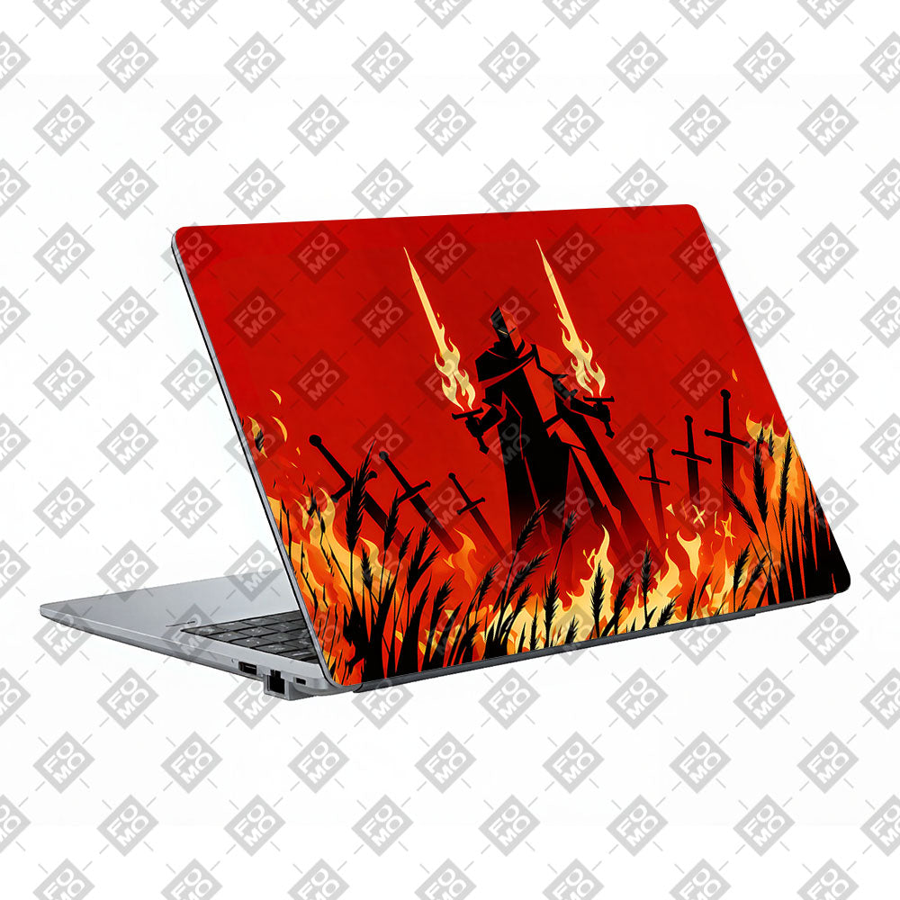 Knight of Flames Asus ExpertBook P1503 3D Laptop Skin
