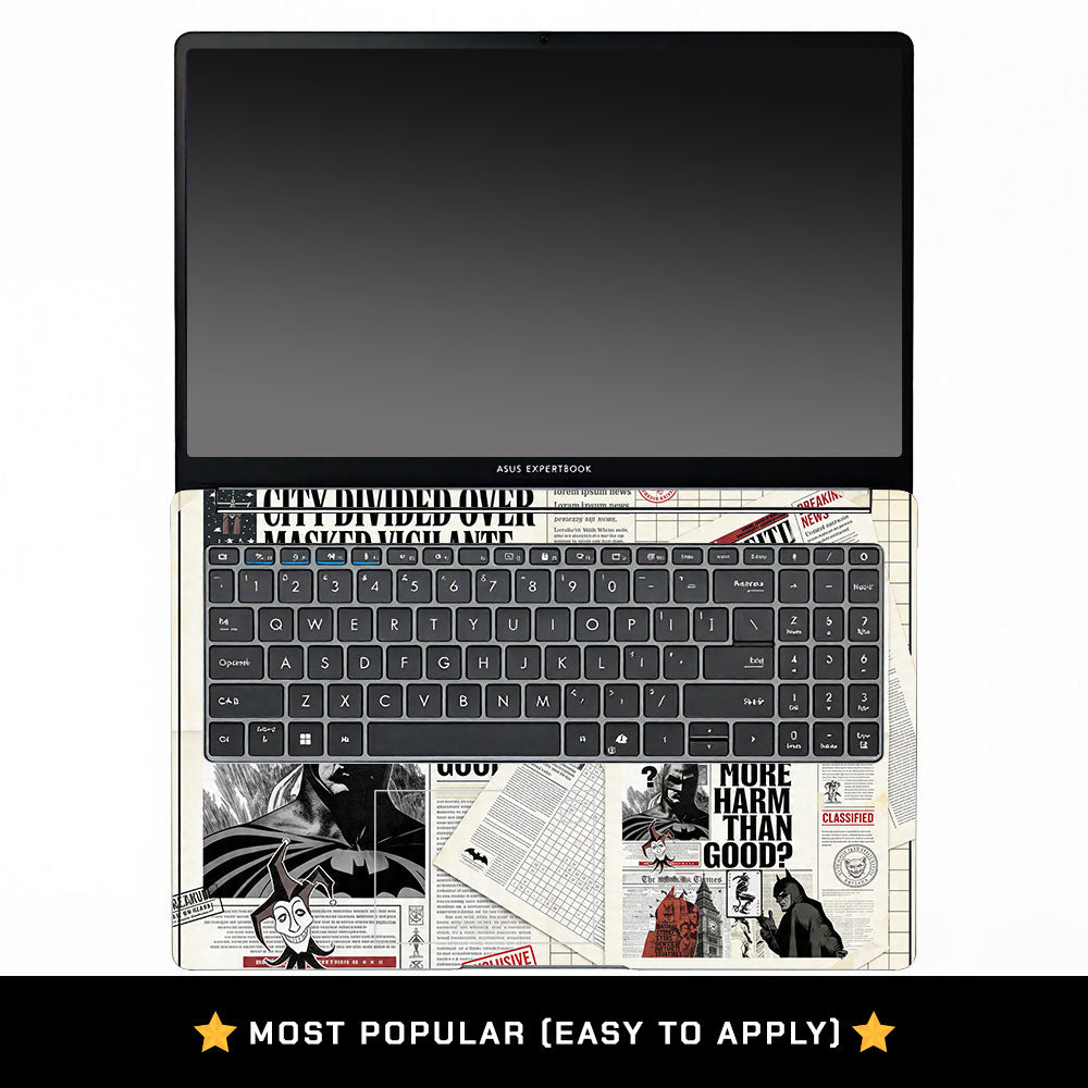 Dark City Vigilante Asus ExpertBook P1503 3D Laptop Skin