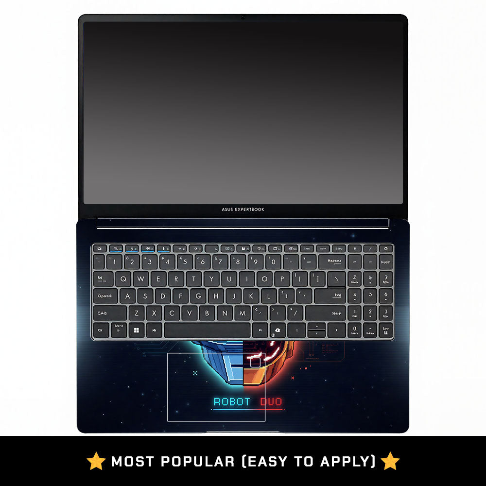 Robot Duo Asus ExpertBook P1503 3D Laptop Skin