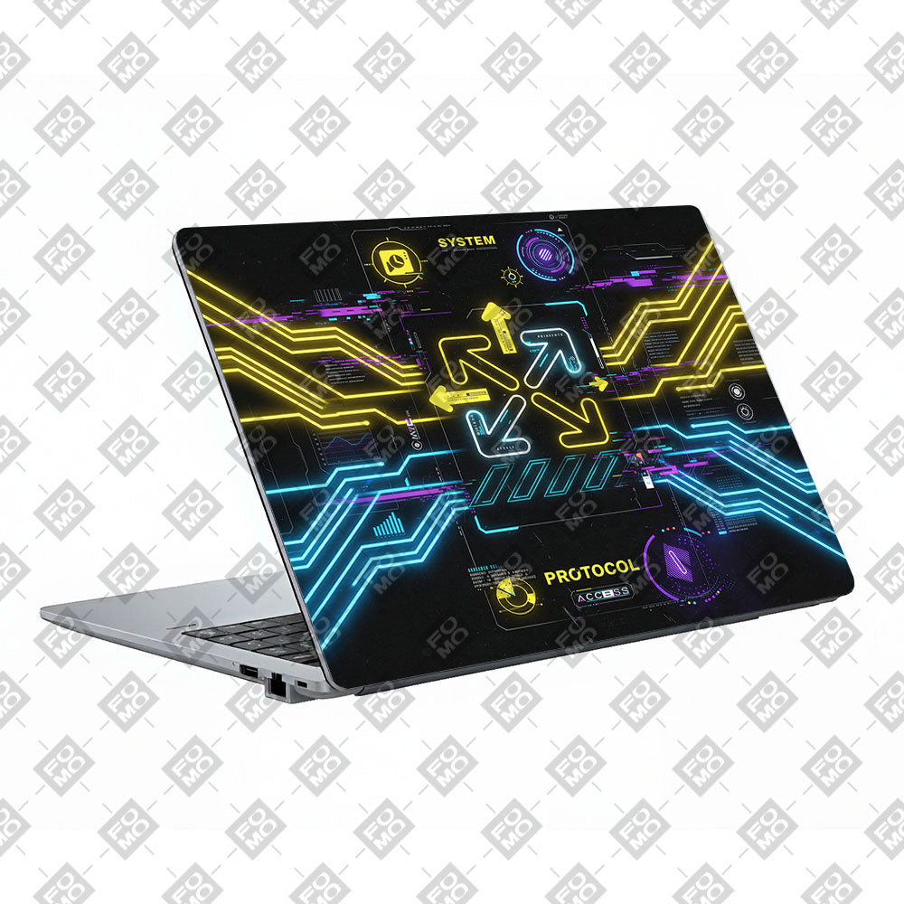 System Protocol Asus ExpertBook P1503 3D Laptop Skin