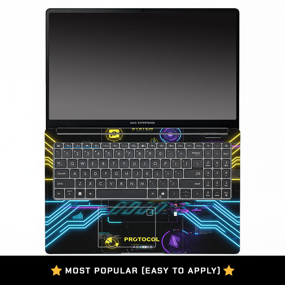 System Protocol Asus ExpertBook P1503 3D Laptop Skin