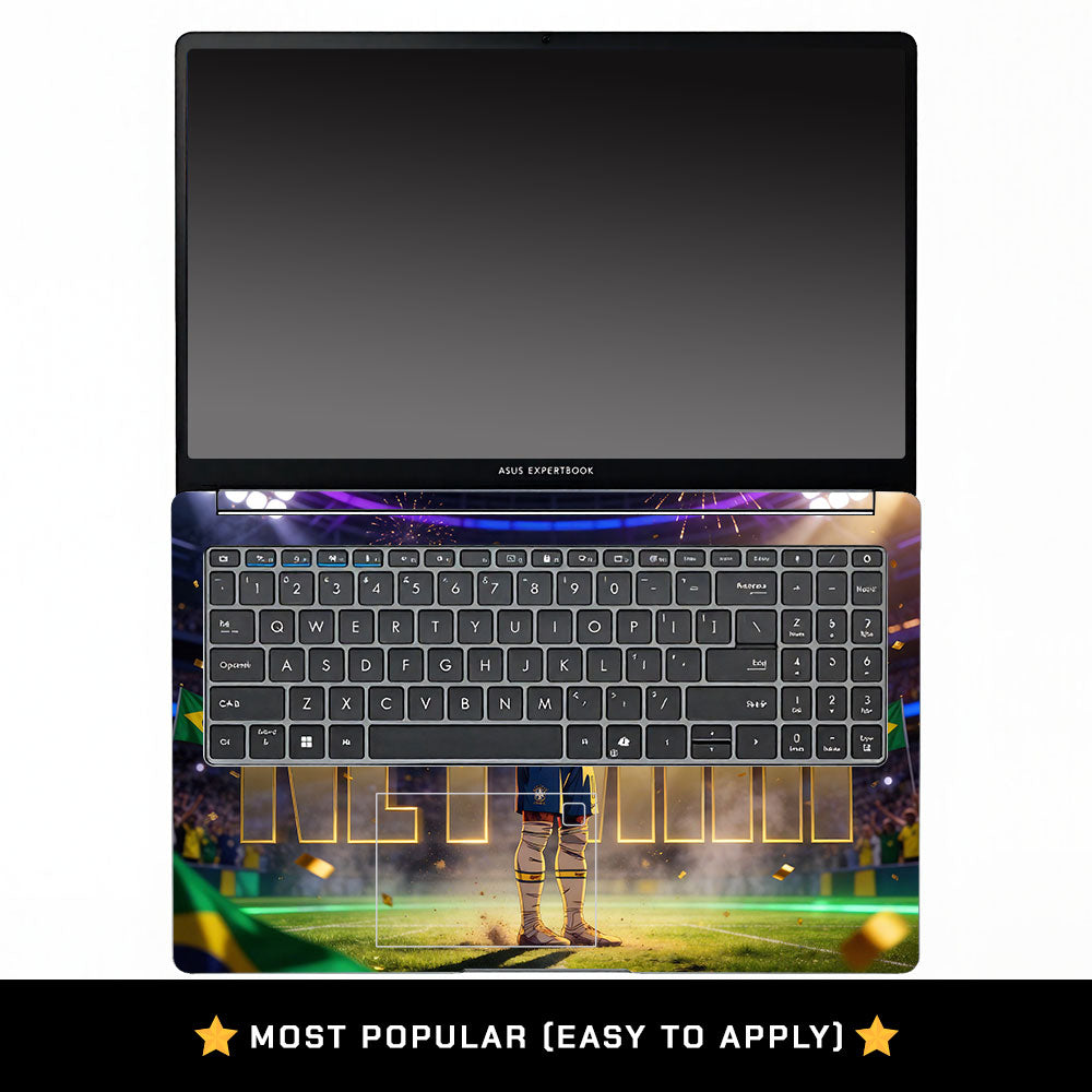 Golden Flair Aura Asus ExpertBook P1503 3D Laptop Skin