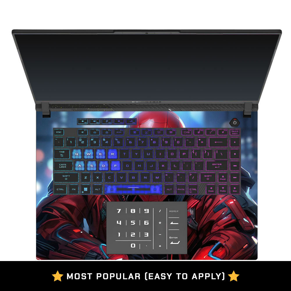 High Tech Web Hero Asus ROG Strix G16 G614 3D Laptop Skin
