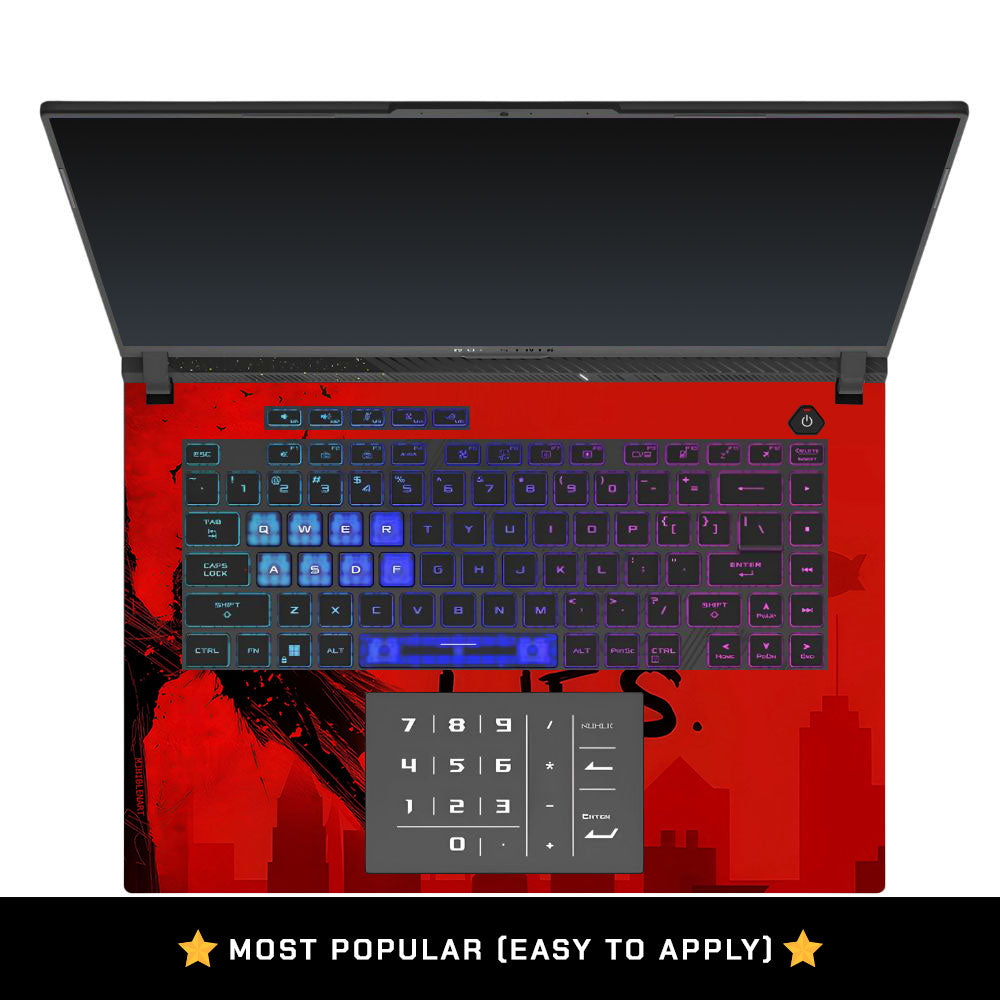 Masked Vigilante Hero Asus ROG Strix G16 G614 3D Laptop Skin