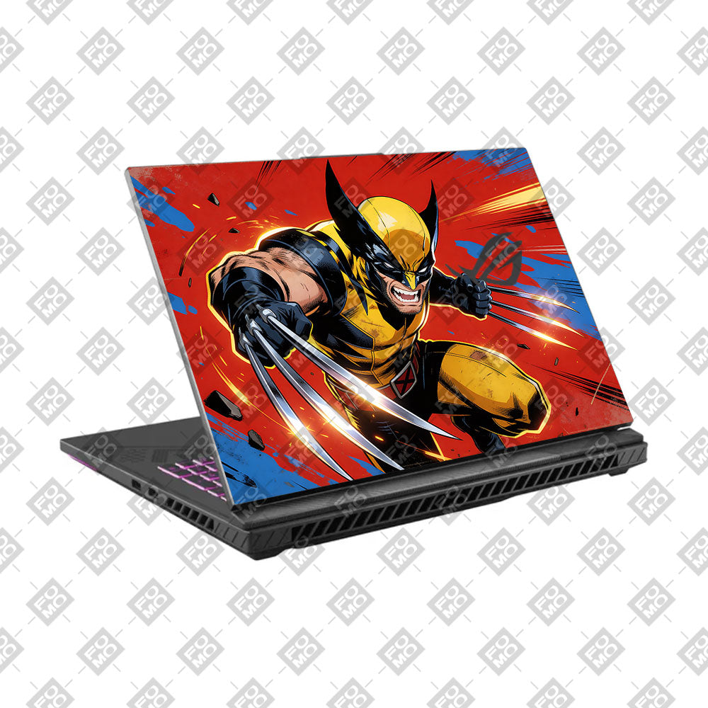 Claw Comic Hero Asus ROG Strix G16 G614 3D Laptop Skin