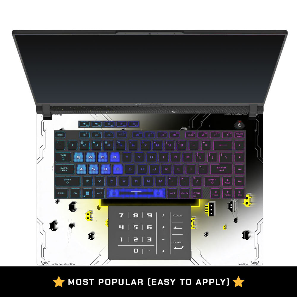 Testing Under Attack Asus ROG Strix G16 G614 3D Laptop Skin