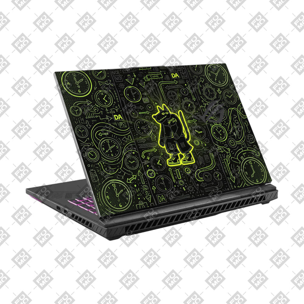 Watch Dog Alert Asus ROG Strix G16 G614 3D Laptop Skin