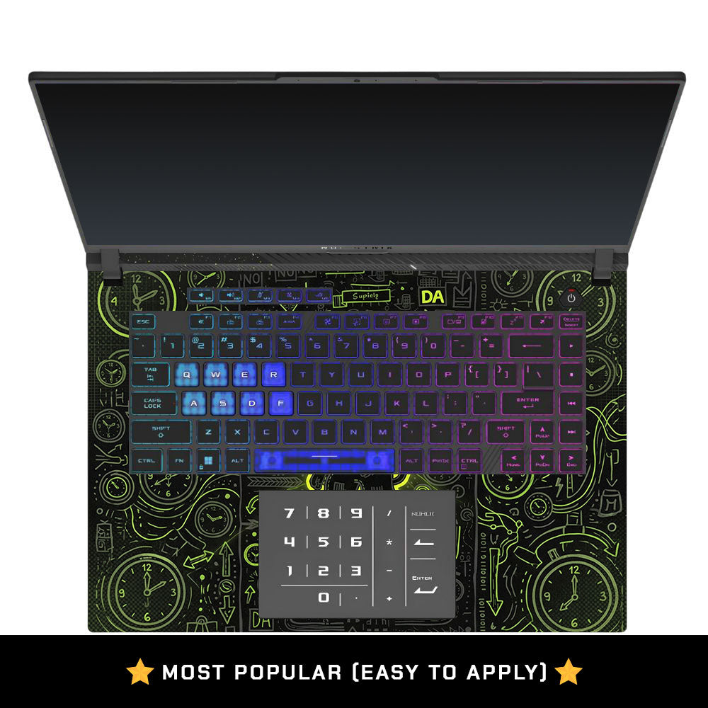 Watch Dog Alert Asus ROG Strix G16 G614 3D Laptop Skin