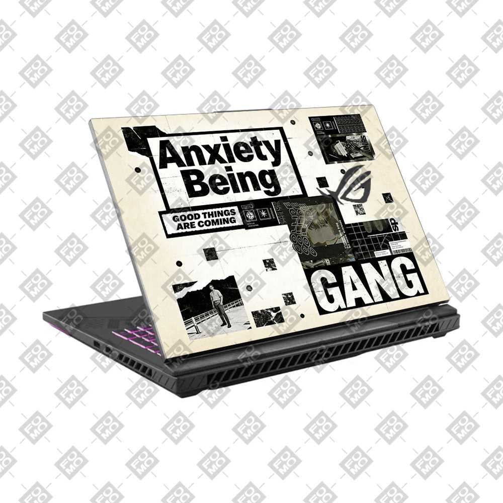 Anxiety Art Asus ROG Strix G16 G614 3D Laptop Skin