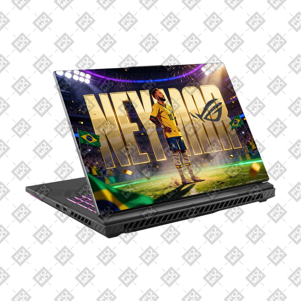 Golden Flair Aura Asus ROG Strix G16 G614 3D Laptop Skin