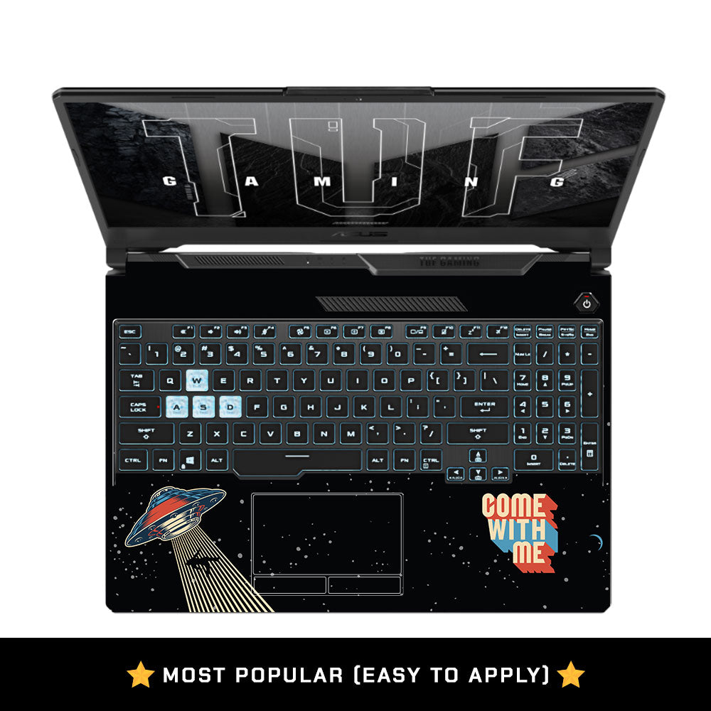 Come with Me Asus TUF F15 FX506 & A15 FA506 3D Laptop Skin