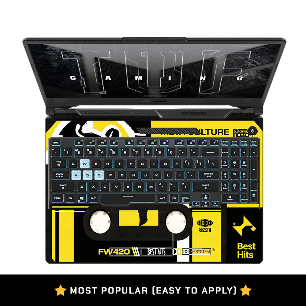 Meta Culture Asus TUF F15 FX506 & A15 FA506 3D Laptop Skin