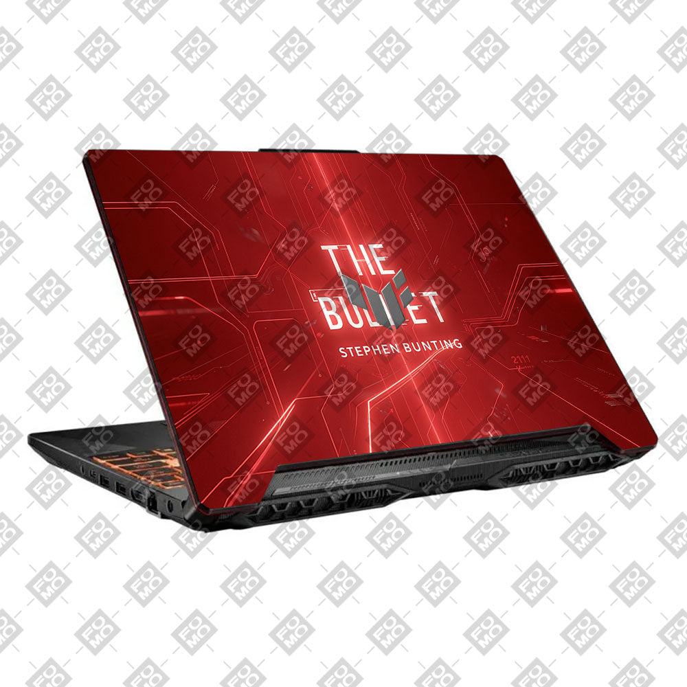 The Bullet Asus TUF F15 FX506 & A15 FA506 3D Laptop Skin