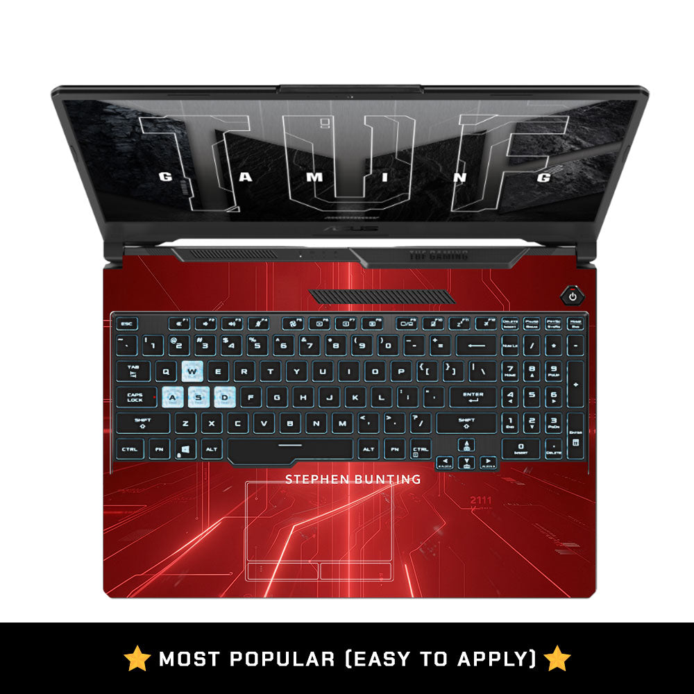 The Bullet Asus TUF F15 FX506 & A15 FA506 3D Laptop Skin